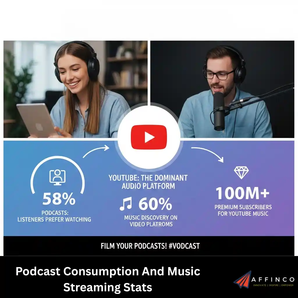 Podcast Consumption And Music Streaming Stats
