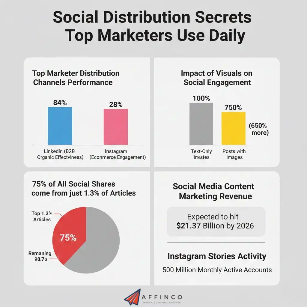 Social Distribution Secrets Top Marketers Use Daily