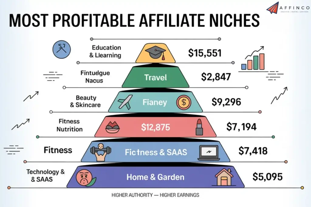 Most Profitable Niches for Affiliates