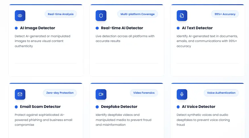 Five Detection Modes TruthScan