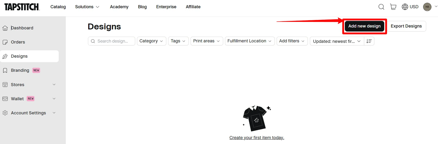 Upload Your Designs in Tapstitch