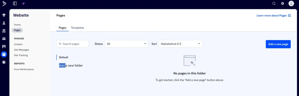 Create a signup form or landing page in ActiveCampaign