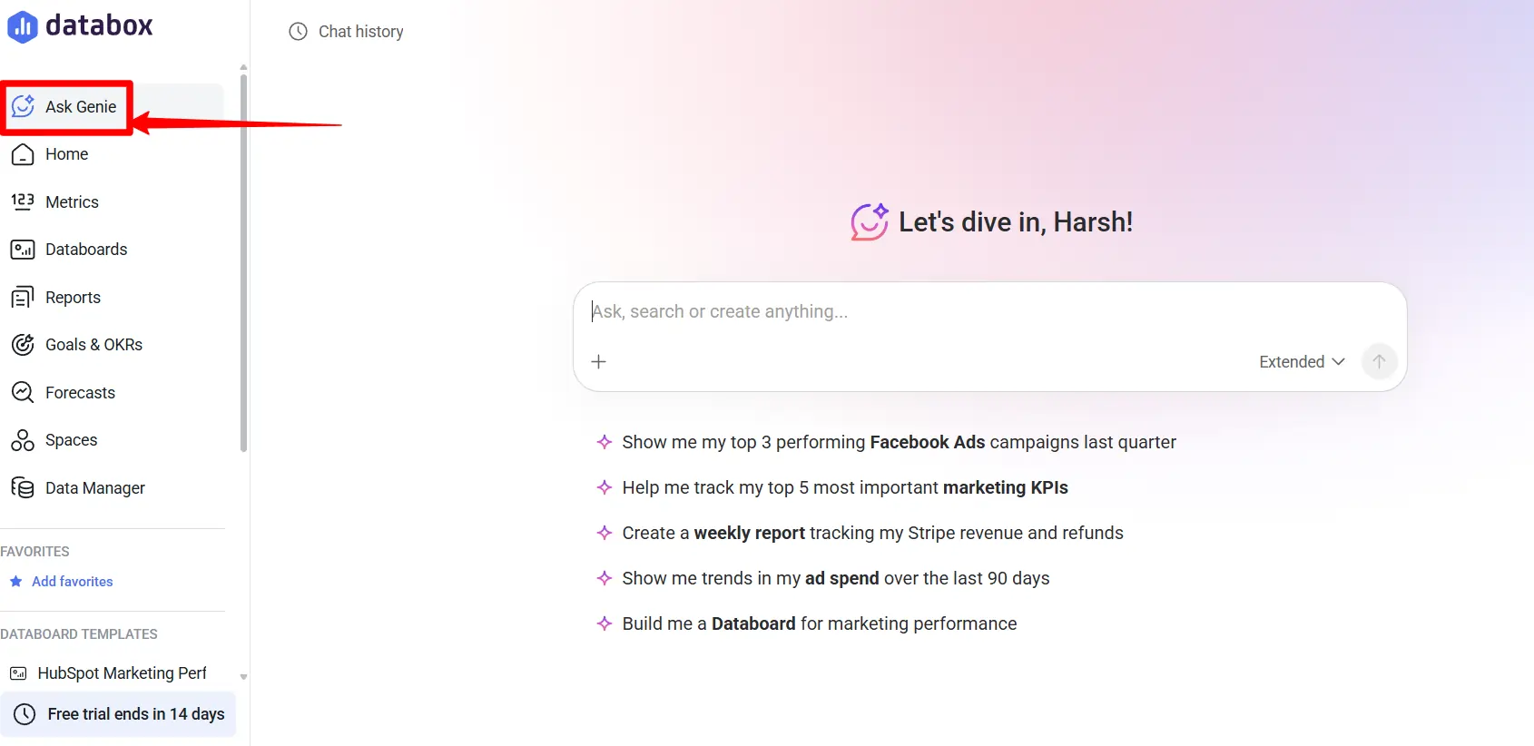 Genie Actually Works Inside Databox