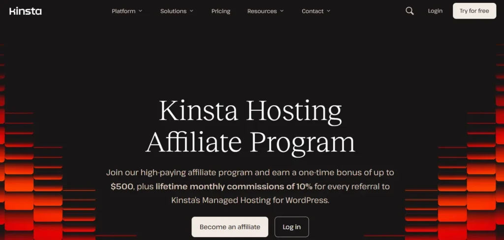 Kinsta Affiliate Program