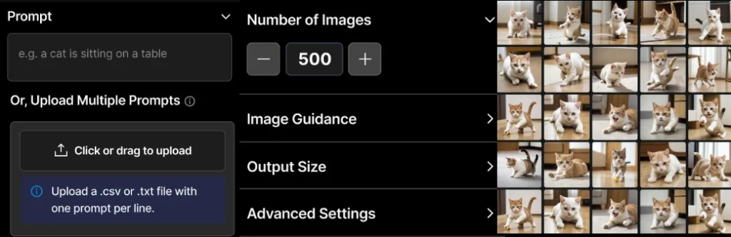 OpenArt AI - Steps for Bulk Creation