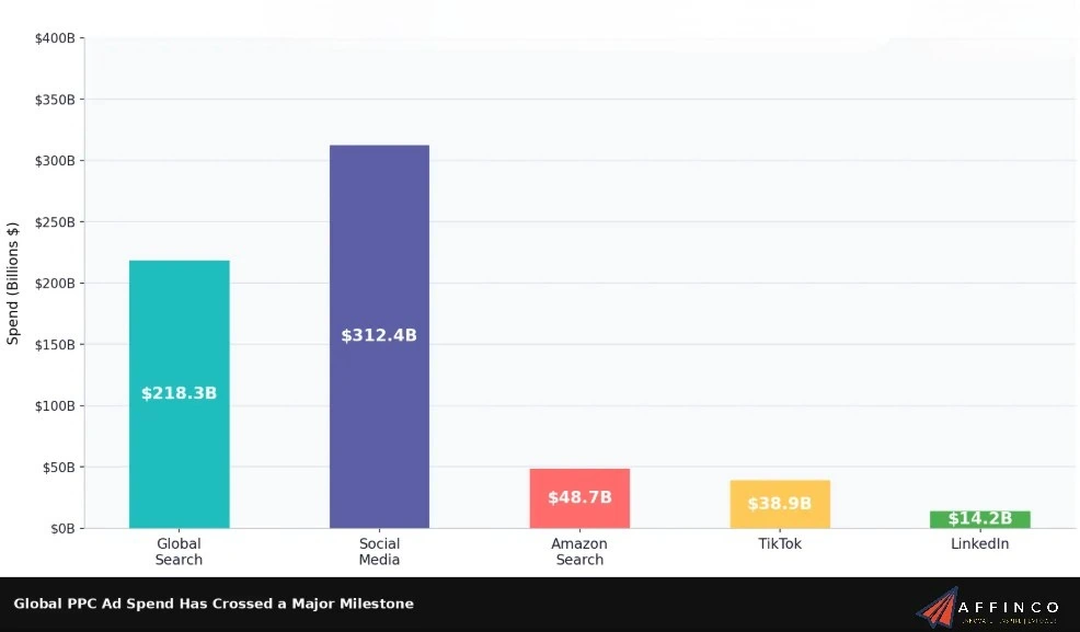 Global PPC Spend Hits Milestone