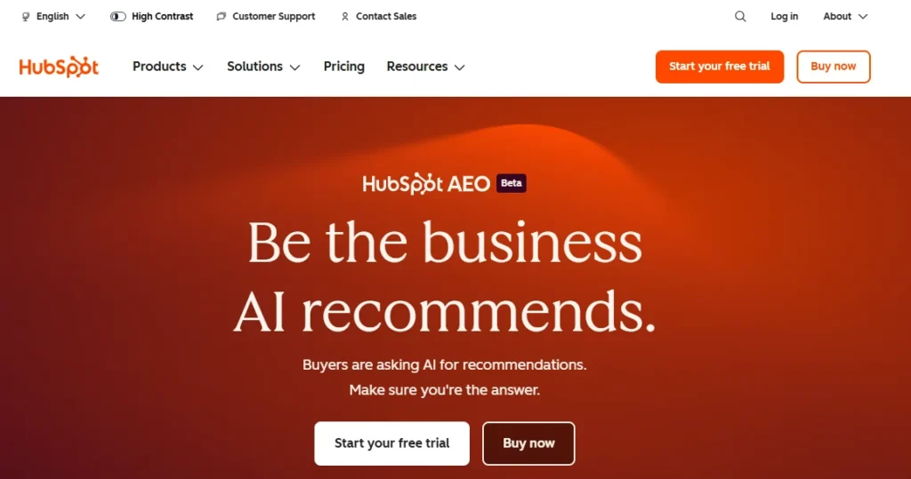 HubSpot AEO