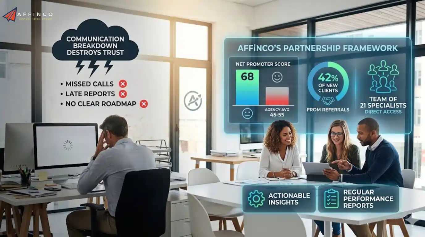 Improve client communication and build lasting trust with AFFiNCO today