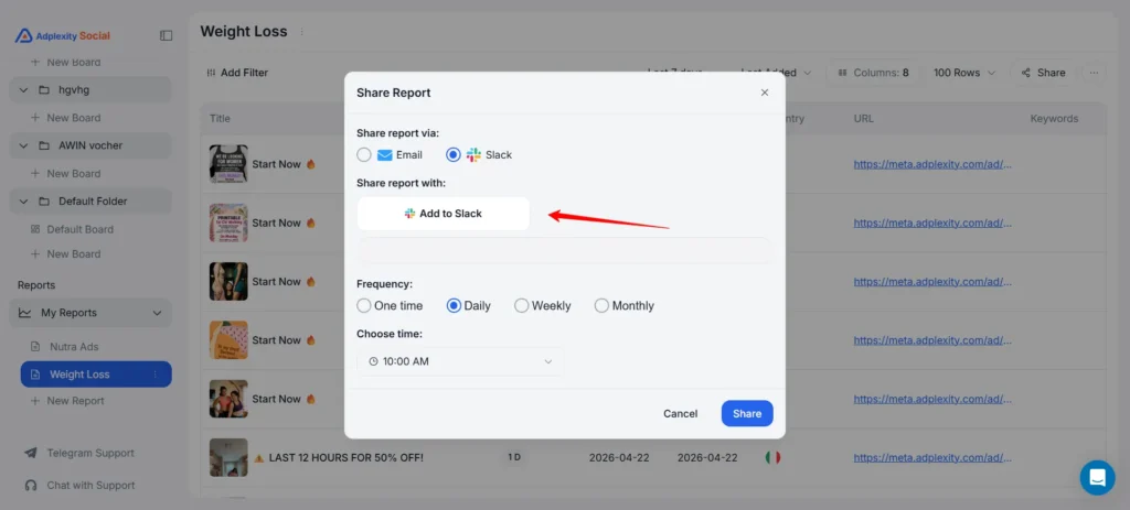 Slack Automation Workflow