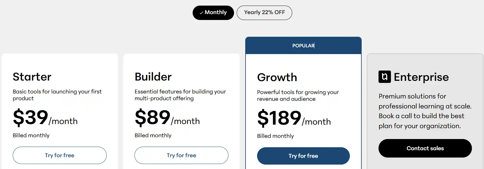 Teachable Pricing Plans
