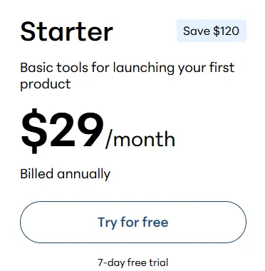 Teachable Starter Plan