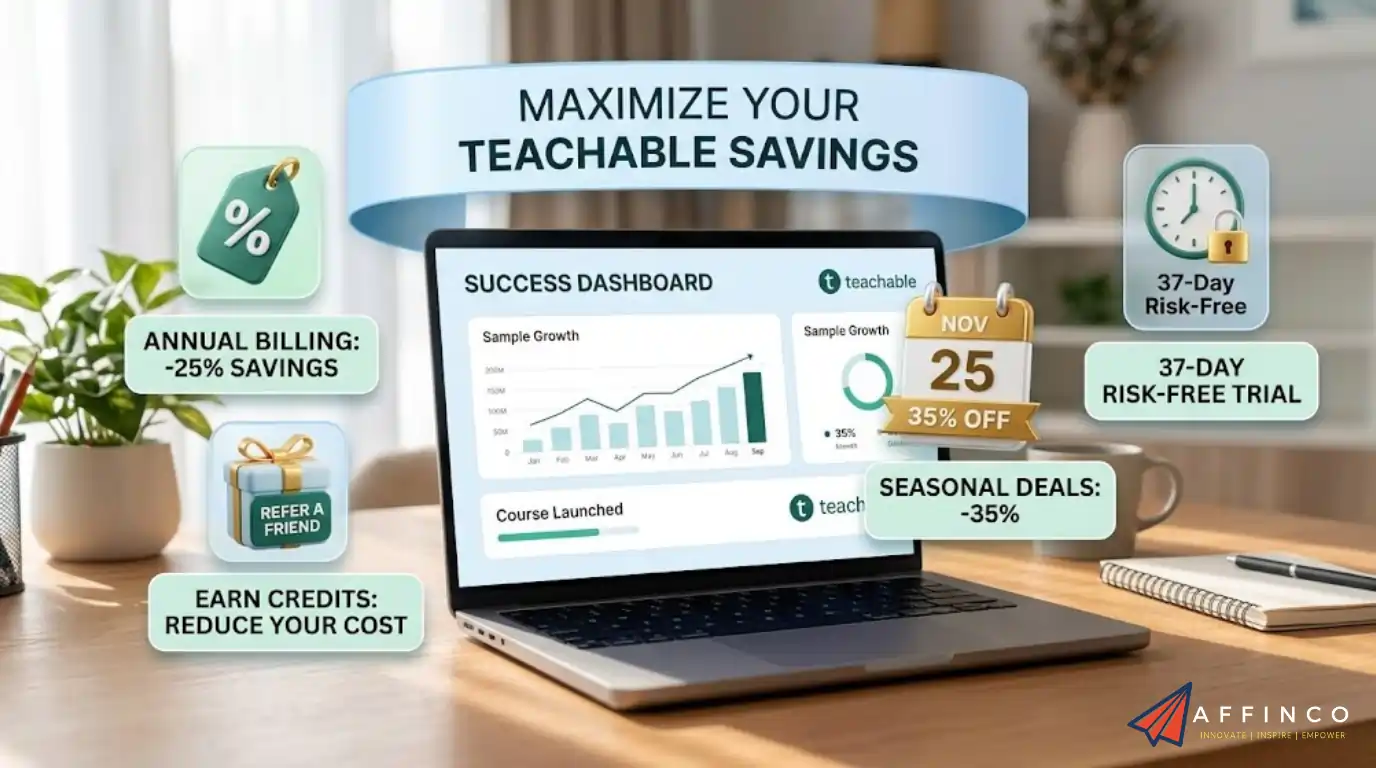 Money savings tips for Teachable