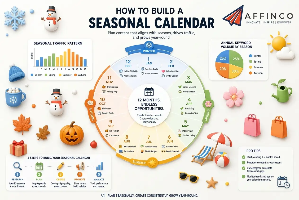 Building a Seasonal Calendar for SEO Strategy