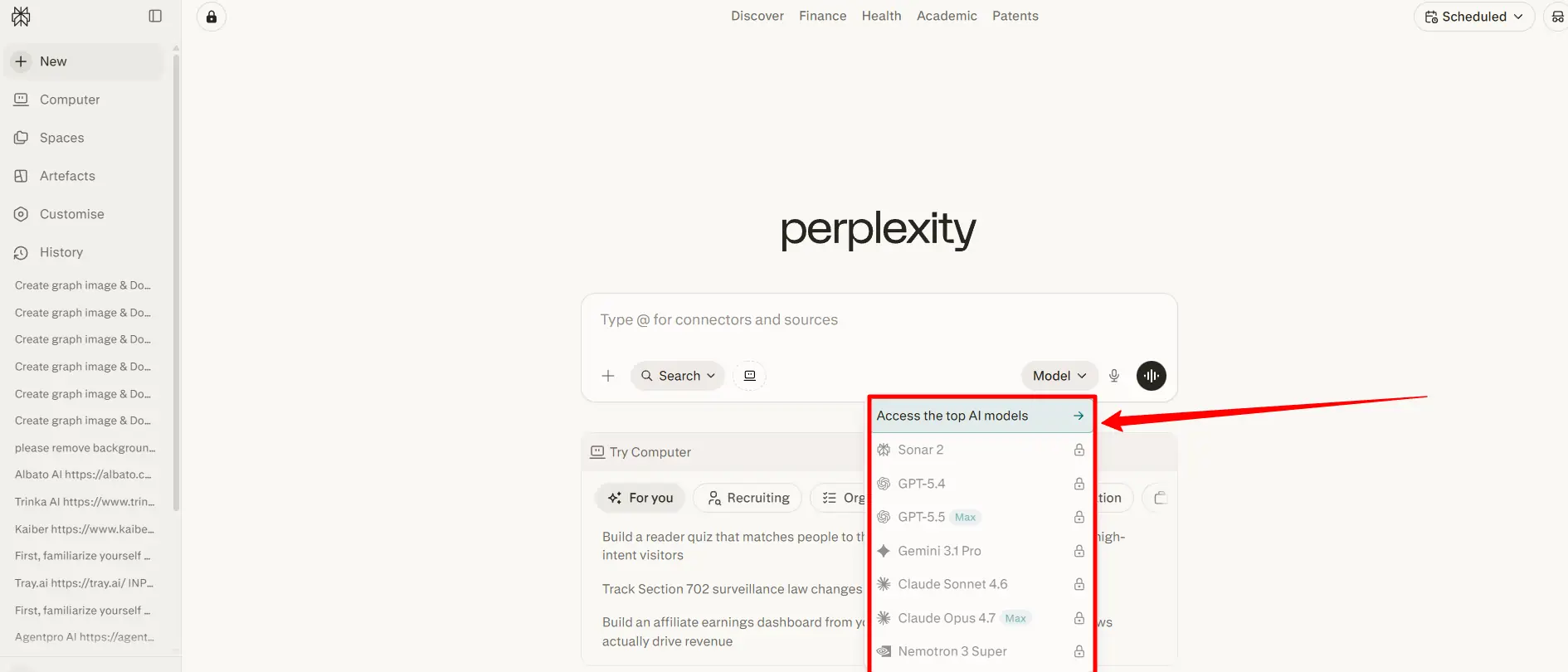 Perplexity Pro Model Access And AI Depth
