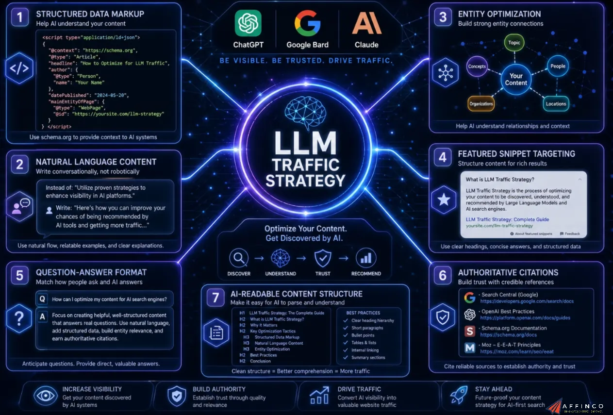 Steps to Get Traffic From LLMs