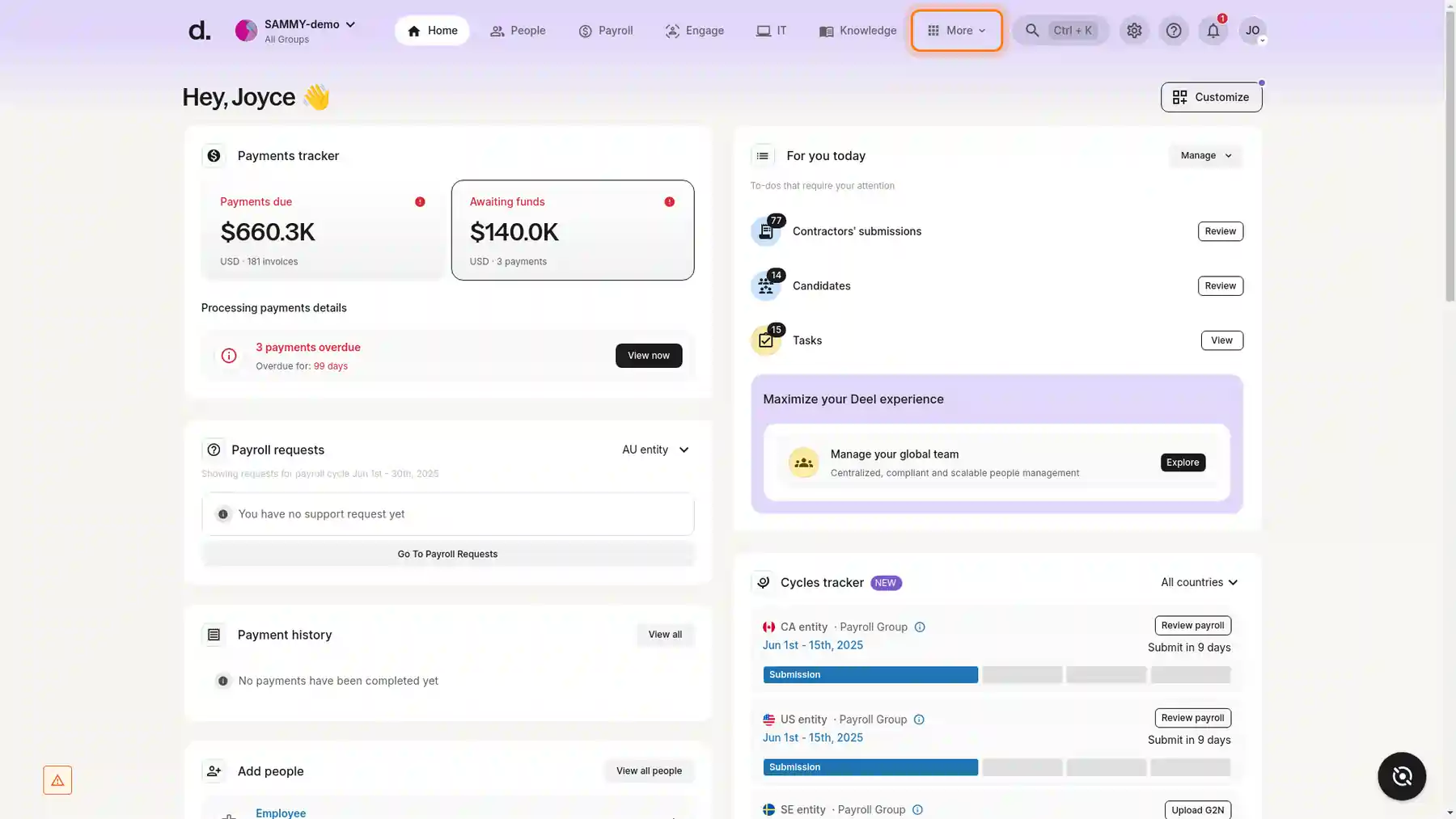 Deel dashboard