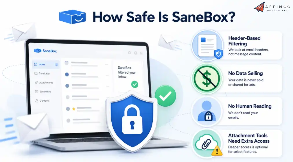 How safe is SaneBox