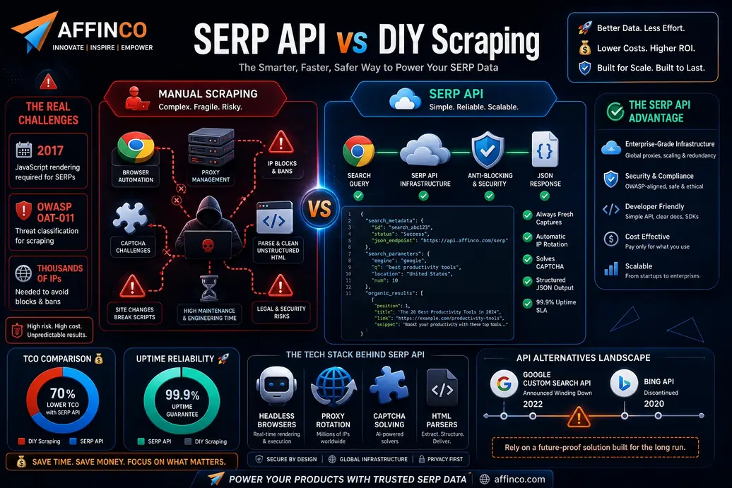 SERP API Vs Manual Scraping