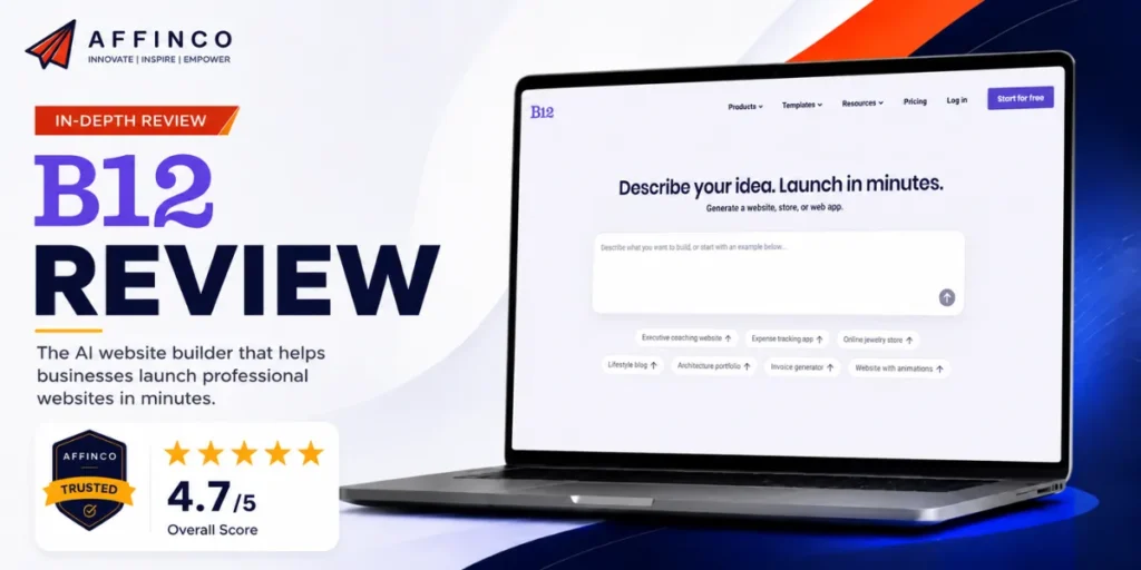 B12 AI Website Builder Review