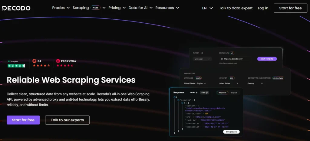 Decodo Scraper