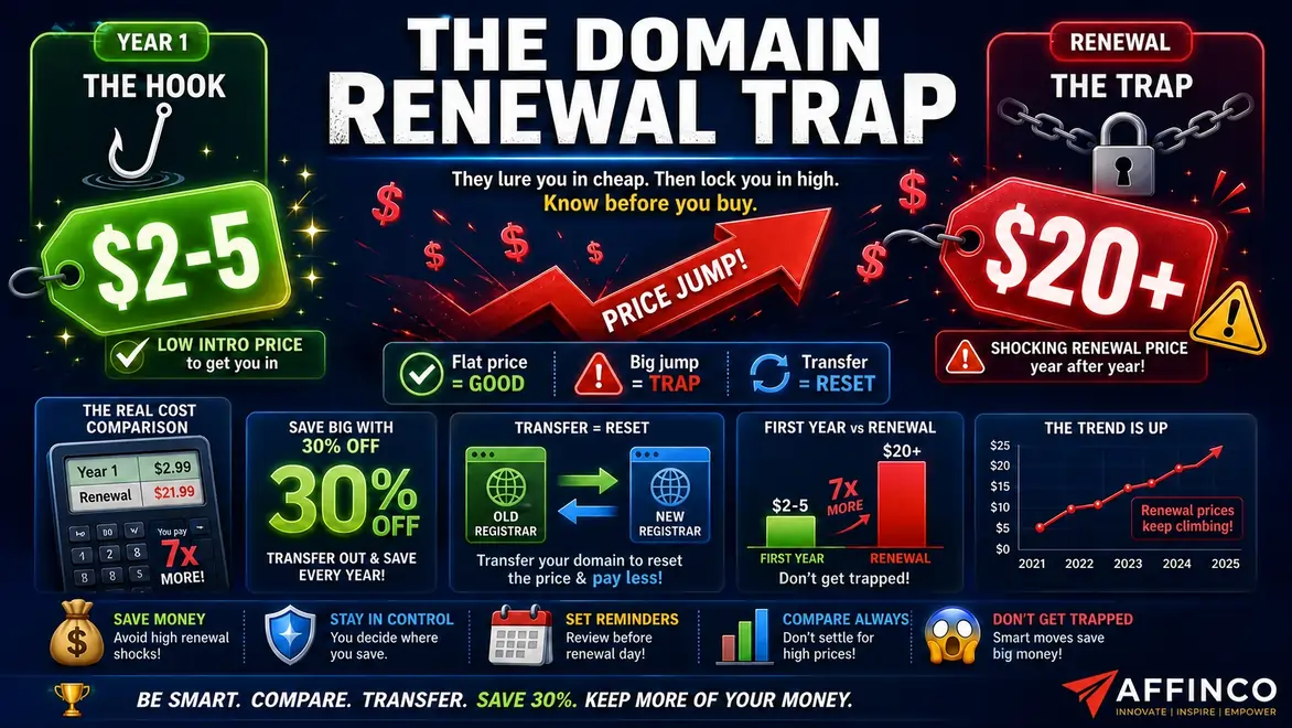 Domain Renewal Trap