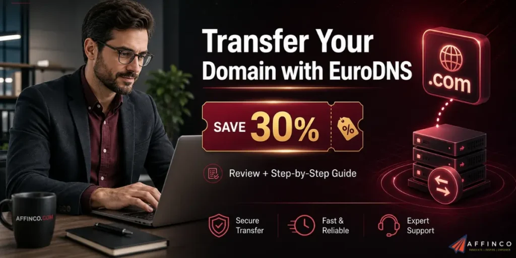 Transfer Domain with EuroDNS - EuroDNS Review and Guide
