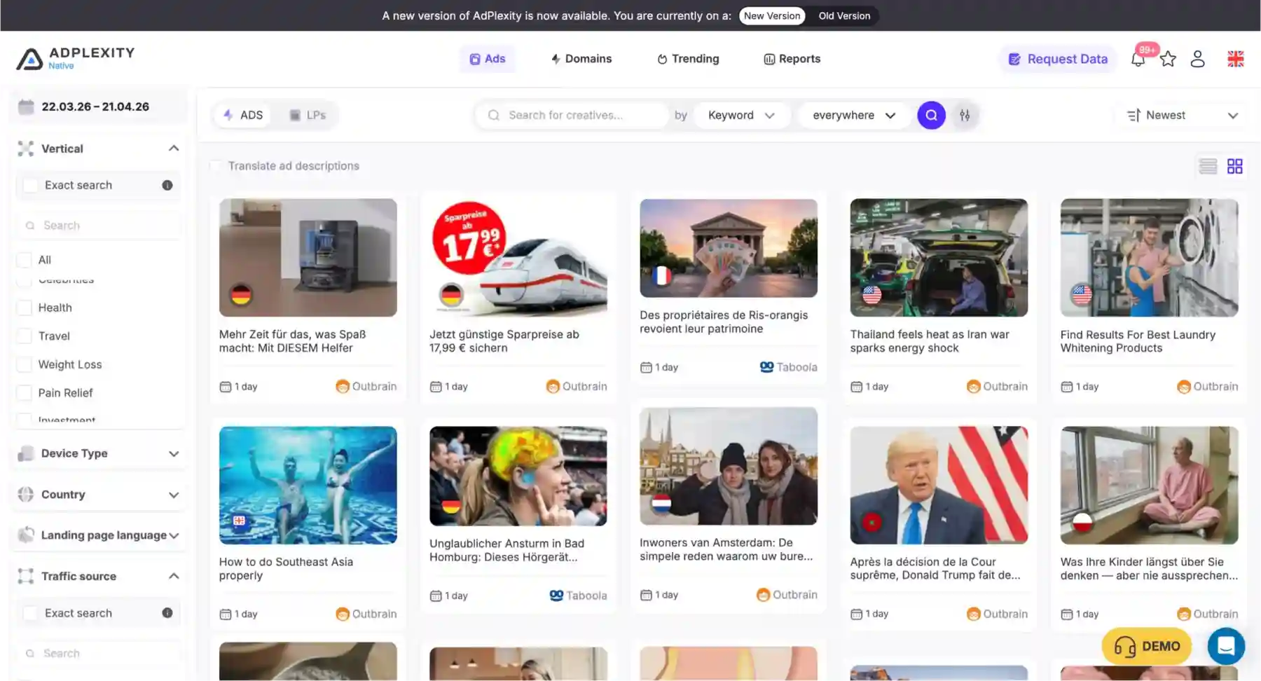 AdPlexity Native Ad Network