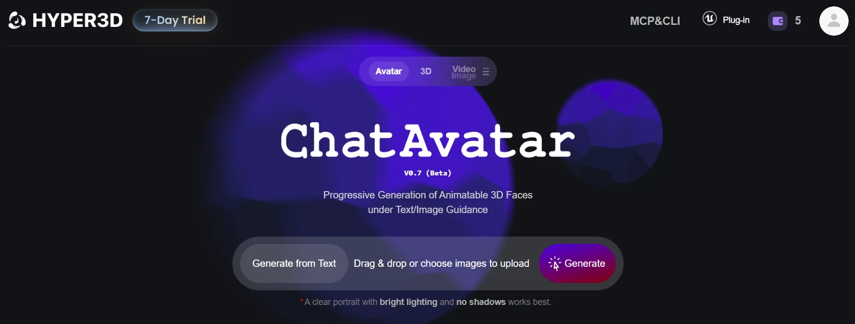 Hyper3D ChatAvatar