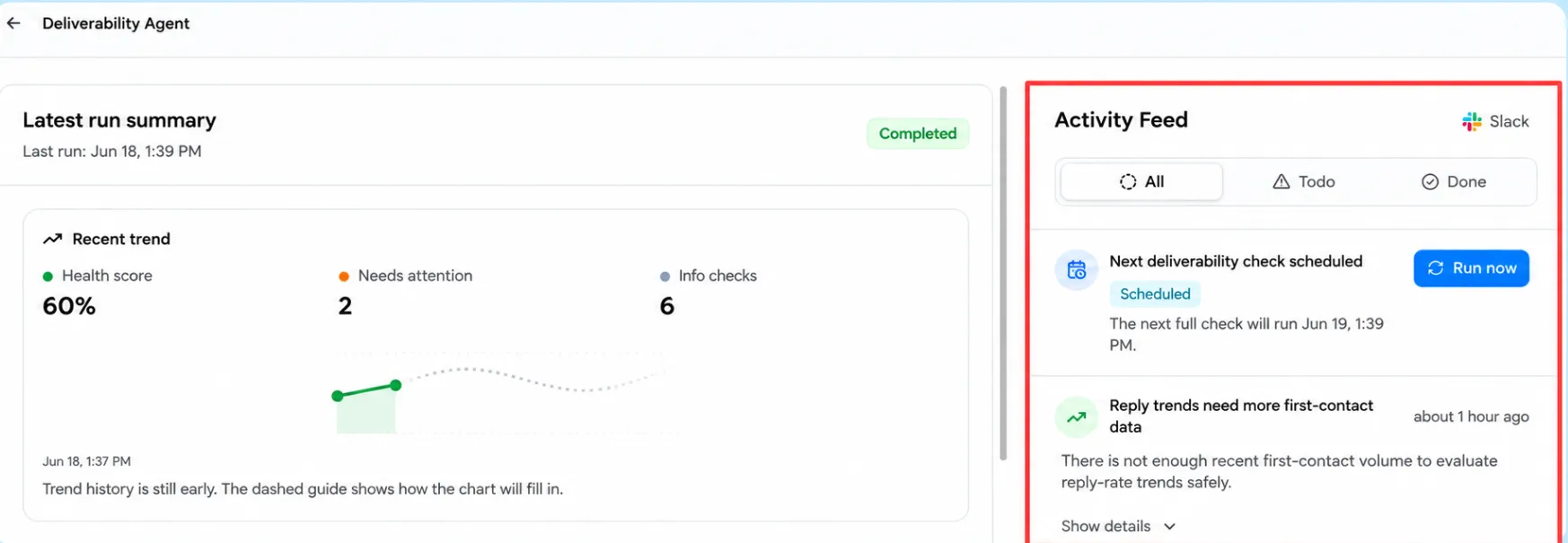 Instantly AI Deliverability Agent