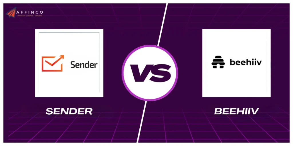 Sender vs beehiiv